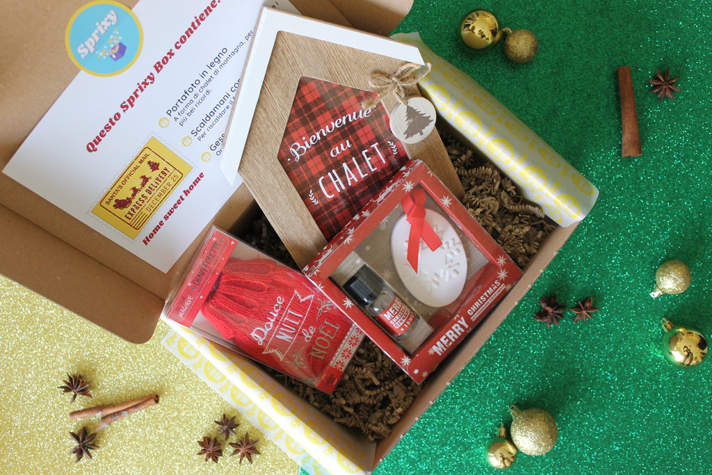 Home Sweet Home: Confezione di Natale per la casa! idea regalo natale confezione natalizio sprixy box